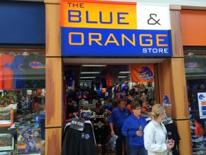 The Blue & Orange Store featuring exclusively Boise State product was an idea hatched by Travis that has proven to be the most successful store in the Pro Image Sports system over the past eight years.  