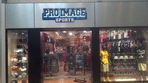 The new store front includes the new Pro Image Sports logo