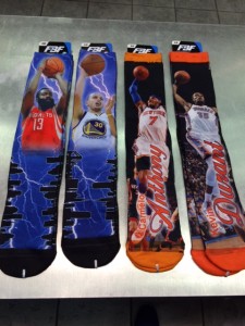 Player socks have been so hot they're tough to keep in stock.
