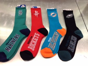 Every fan loves representing their team, and now the options with team socks from For Bare Feet are limitless.