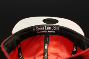 The recently released Heritage Series Collection released by New Era to honor Spike Lee and the inception of the custom 59Fifty has a distinguishing inscription on the inside band fitting for Spike.  